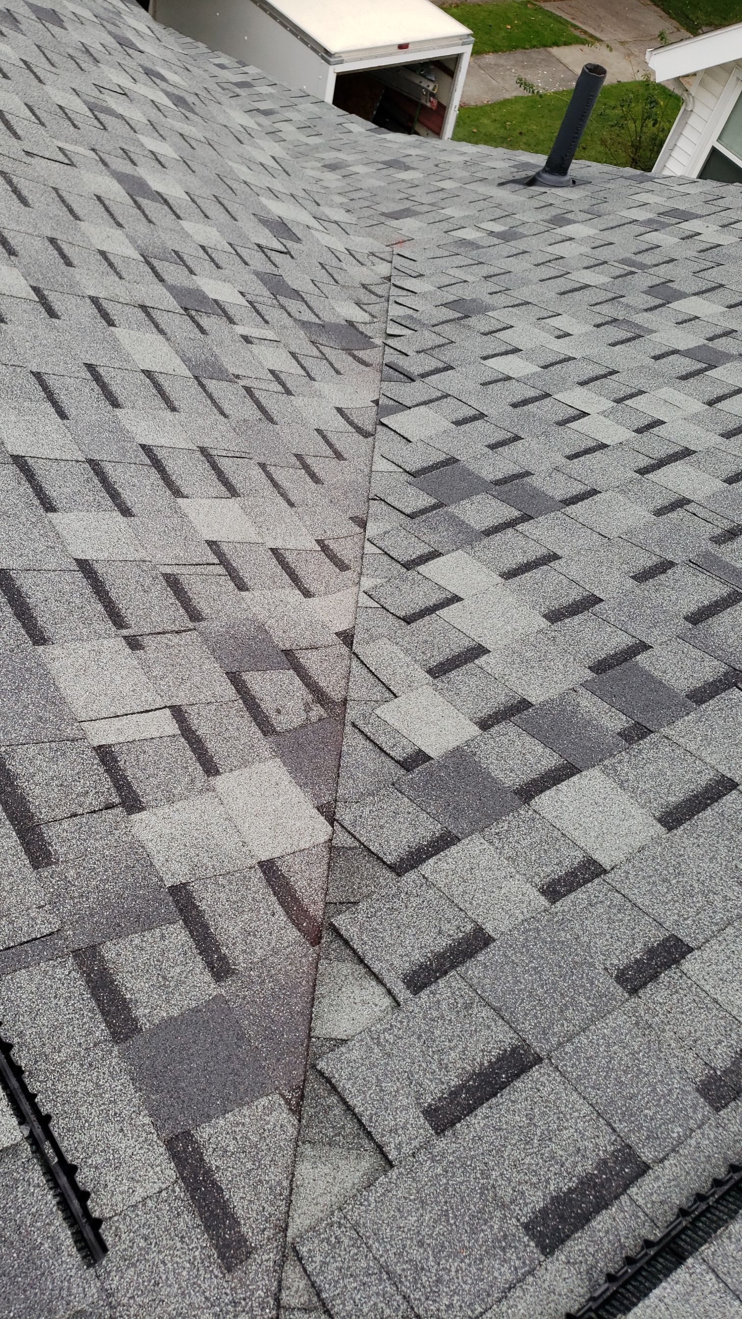 ATLAS PINNACLE COLOR: HEARTHSTONE DRIP EDGE: WHITE by Eagle Eye Roofing