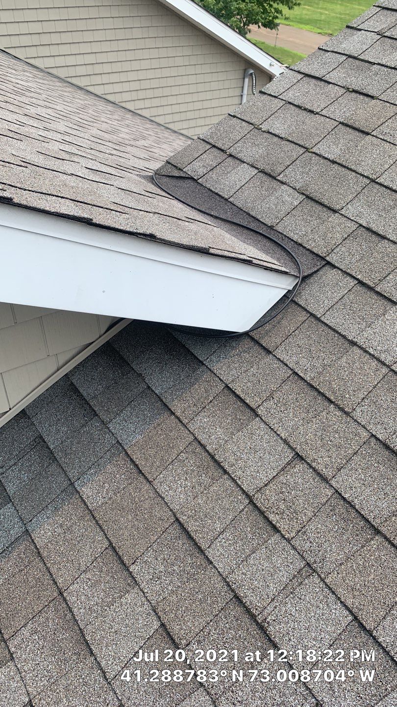 Residential Roofing Installation using Owens Corning TruDefinition Estate Gray by A Plus Exterior