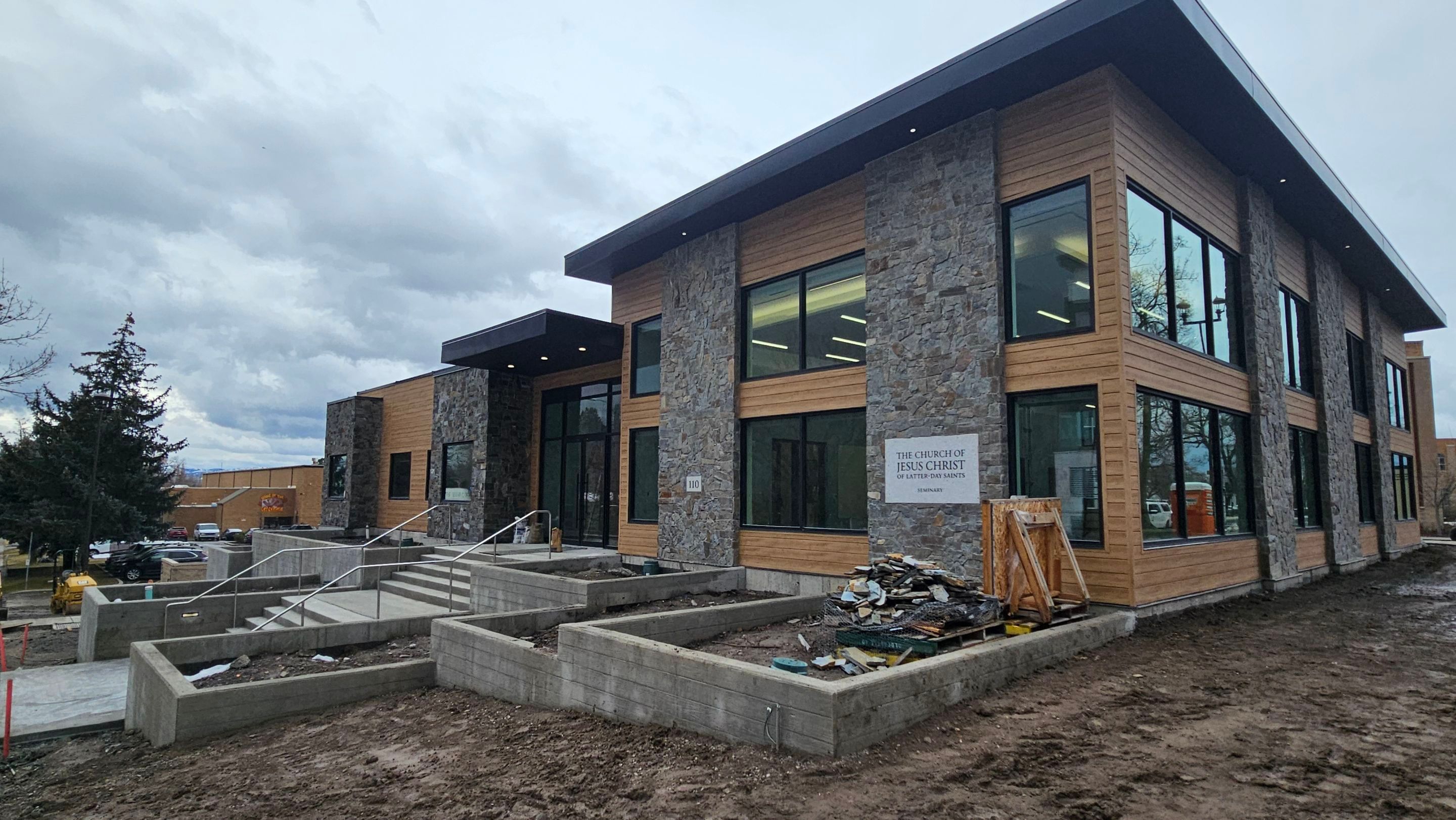Logan High Seminary - Exterior by Garner Construction