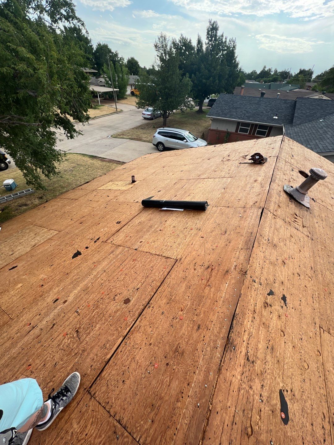 Residential Roofing Installation using GAF Natural Shadow  by A & H Roofing and Contracting