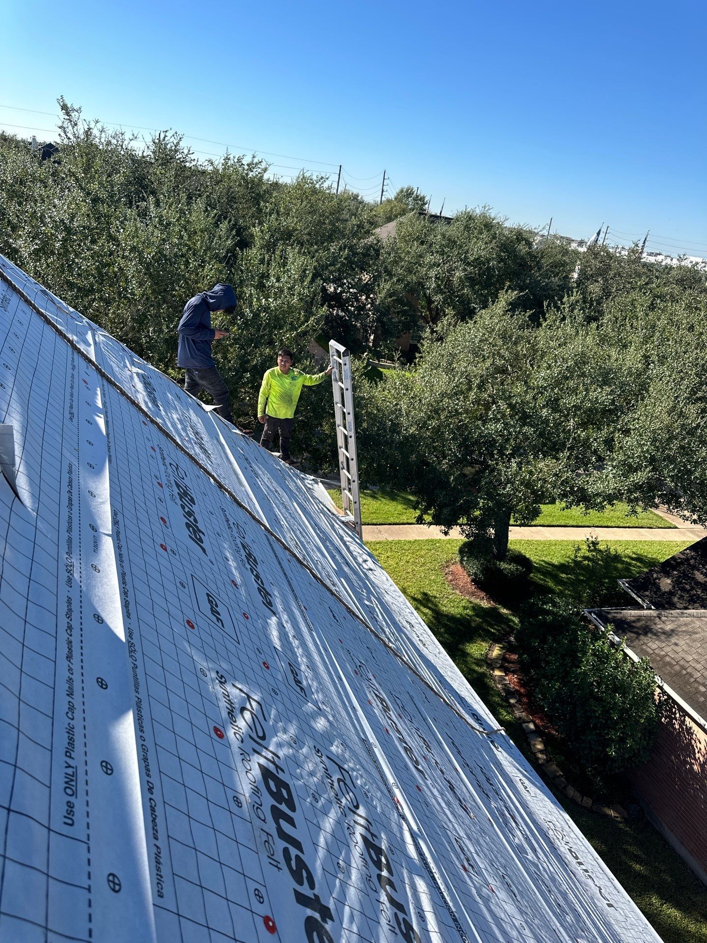 Project in Pearland by Motion Roofing