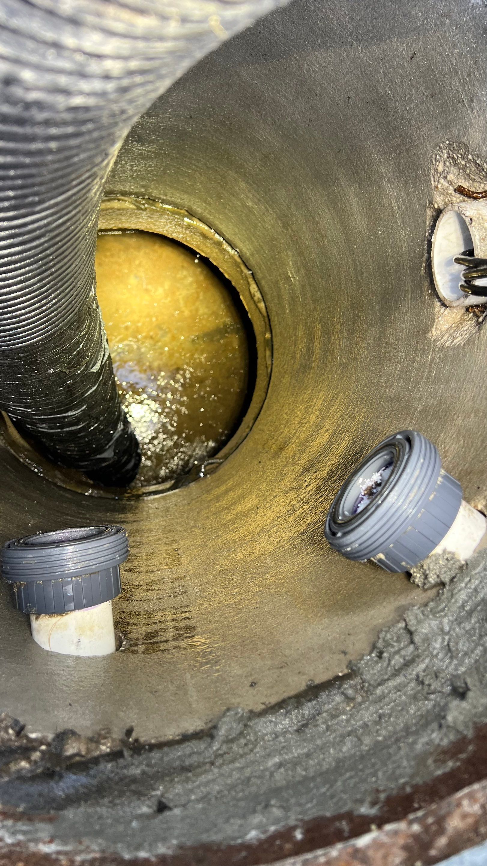 New Carwash Collection Tank Cleaning by APS Power & Water