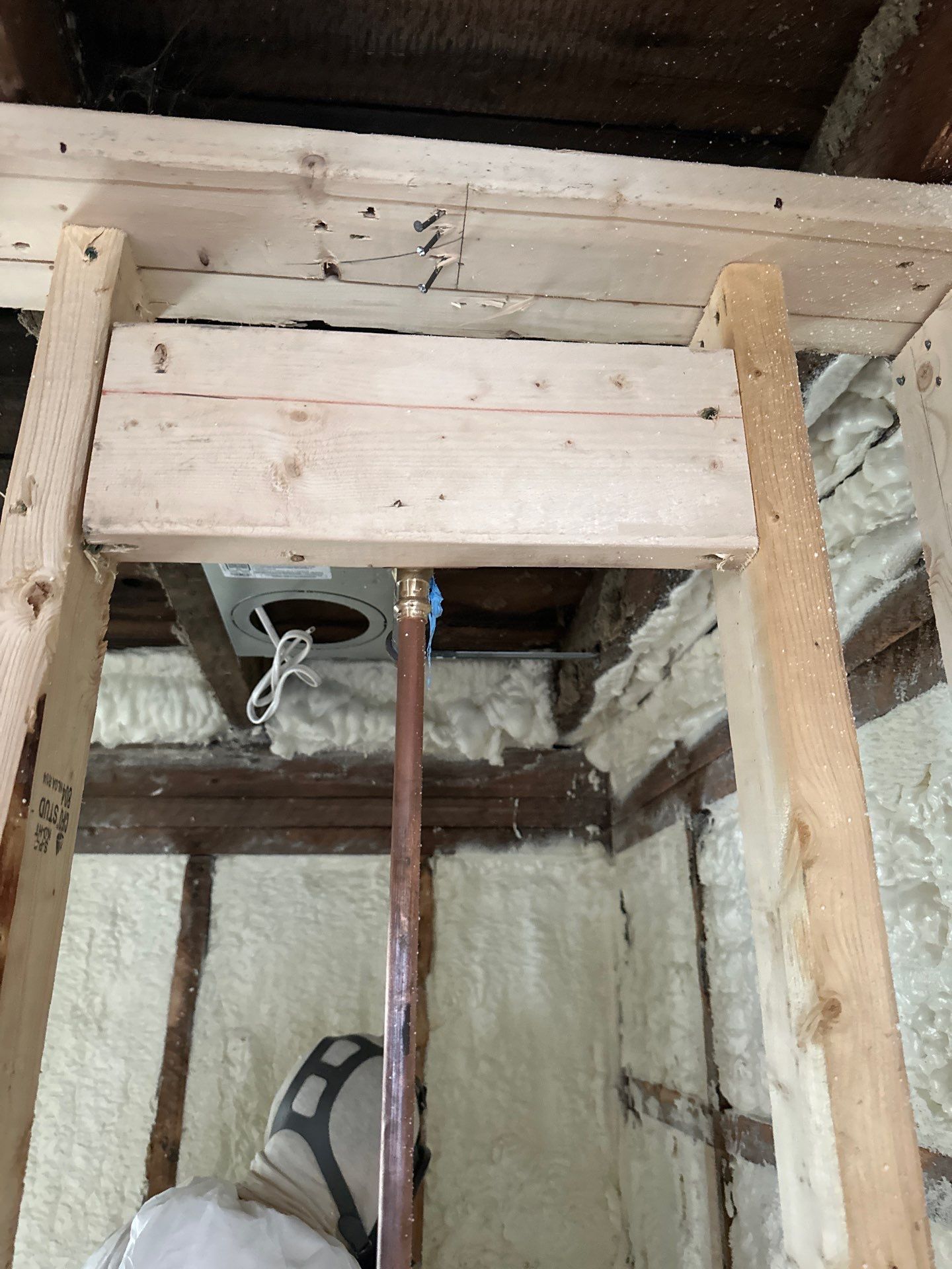 Home Remodel using Closed Cell Spray Foam by NYS Foam & Energy