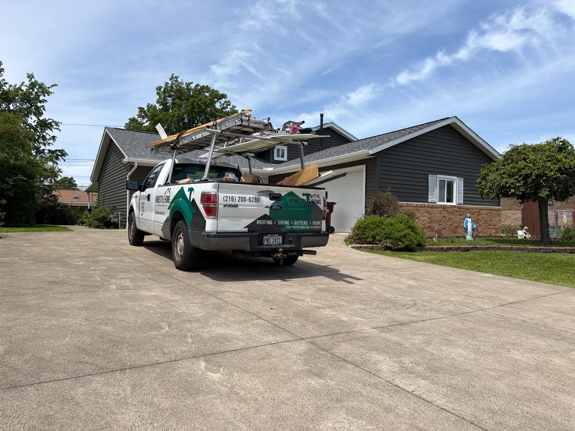 Alside Coventry Siding and Gutter Installation in Parma, Ohio by Homestyle Home Improvements (HHI)