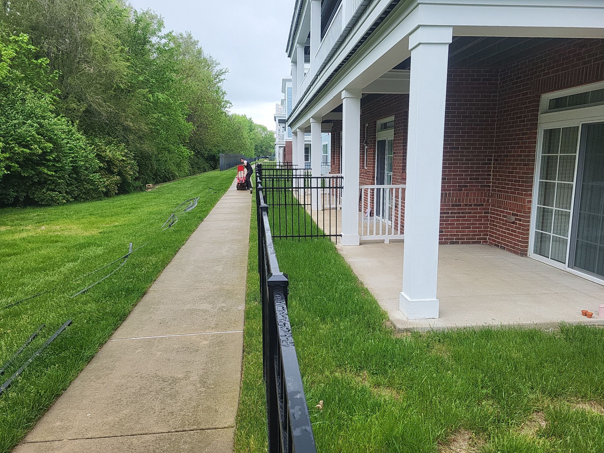 Apartment Pet Park Turf Renovation and Mini Personal Pet Yards @ Solana Apartments by Southwest Greens Midwest