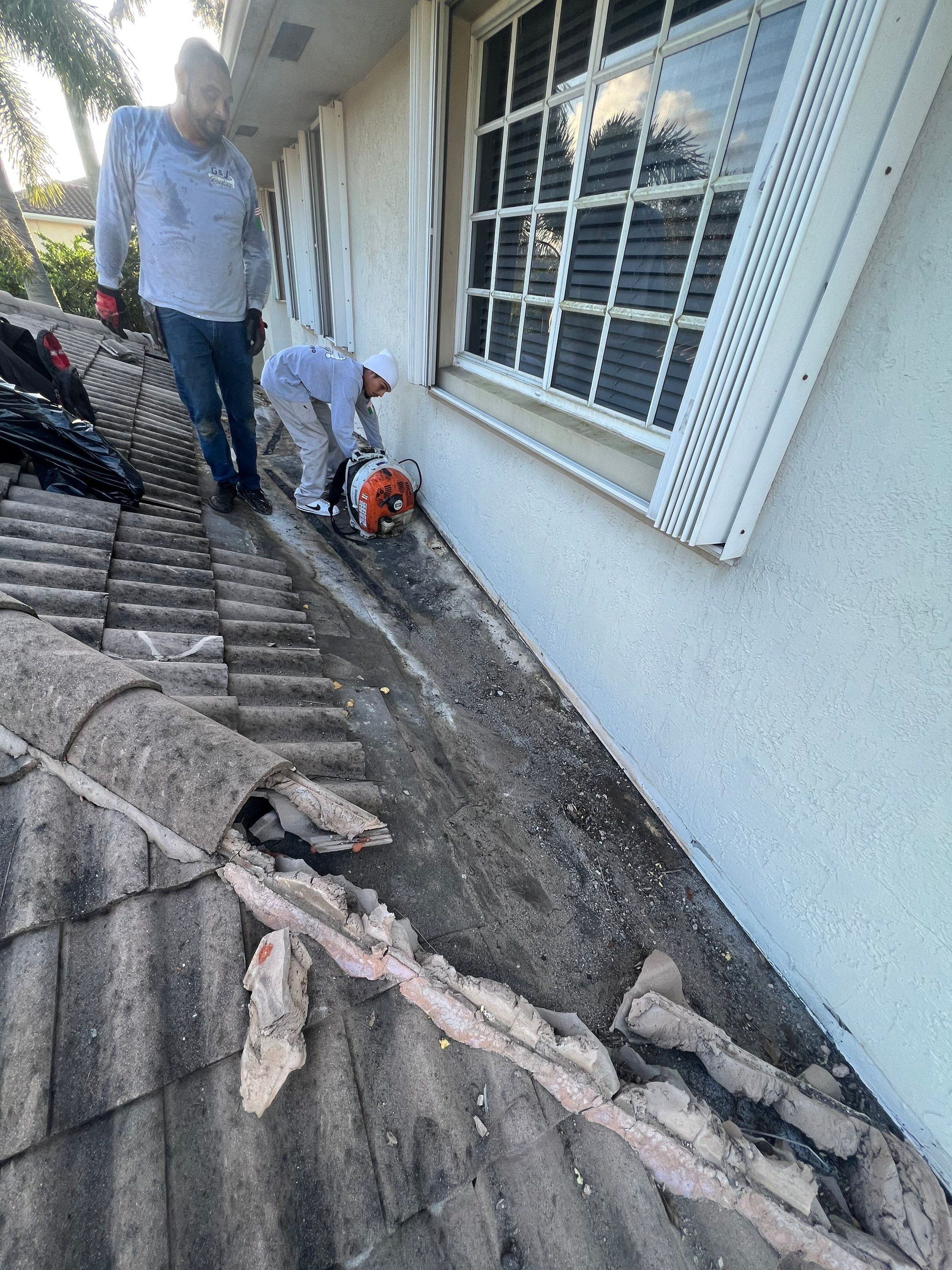 SW 26th St., Davie, FL by G&J Roofing 