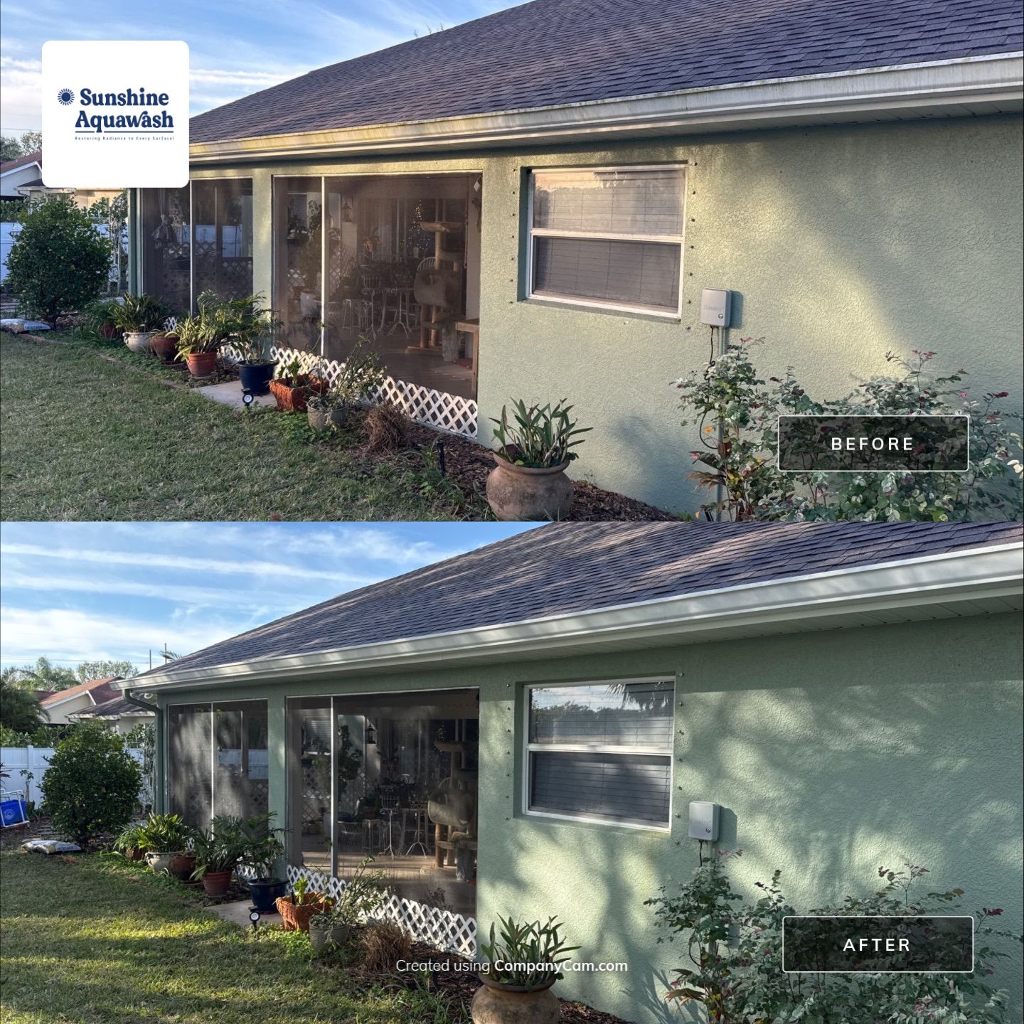 House Wash in Sugarmill Lakes, Palmetto, FL by Sunshine AquaWash