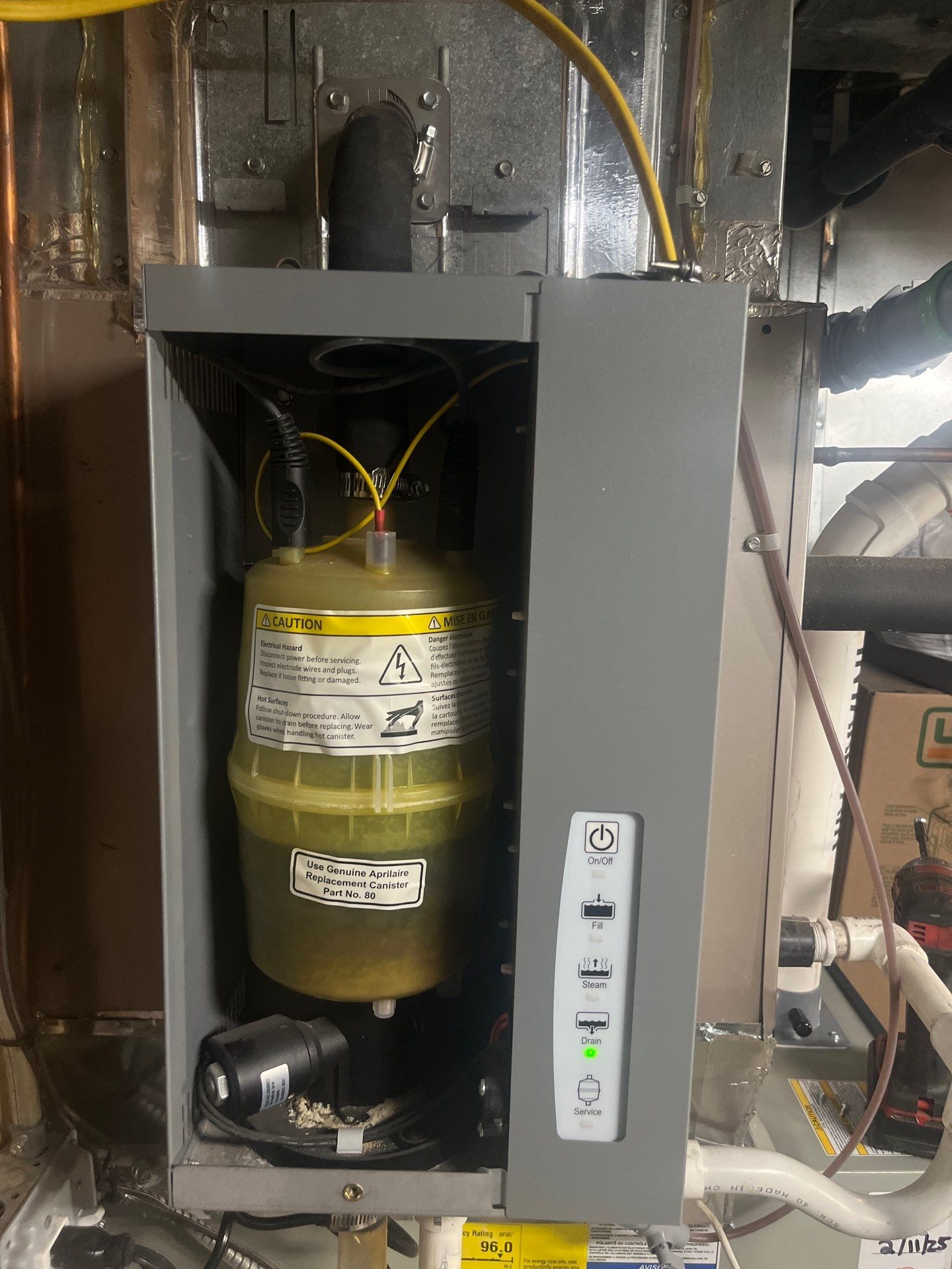 Humidifier Tank Replacement and System Evaluation — Beverly, MA.  by FAGONE MECHANICAL