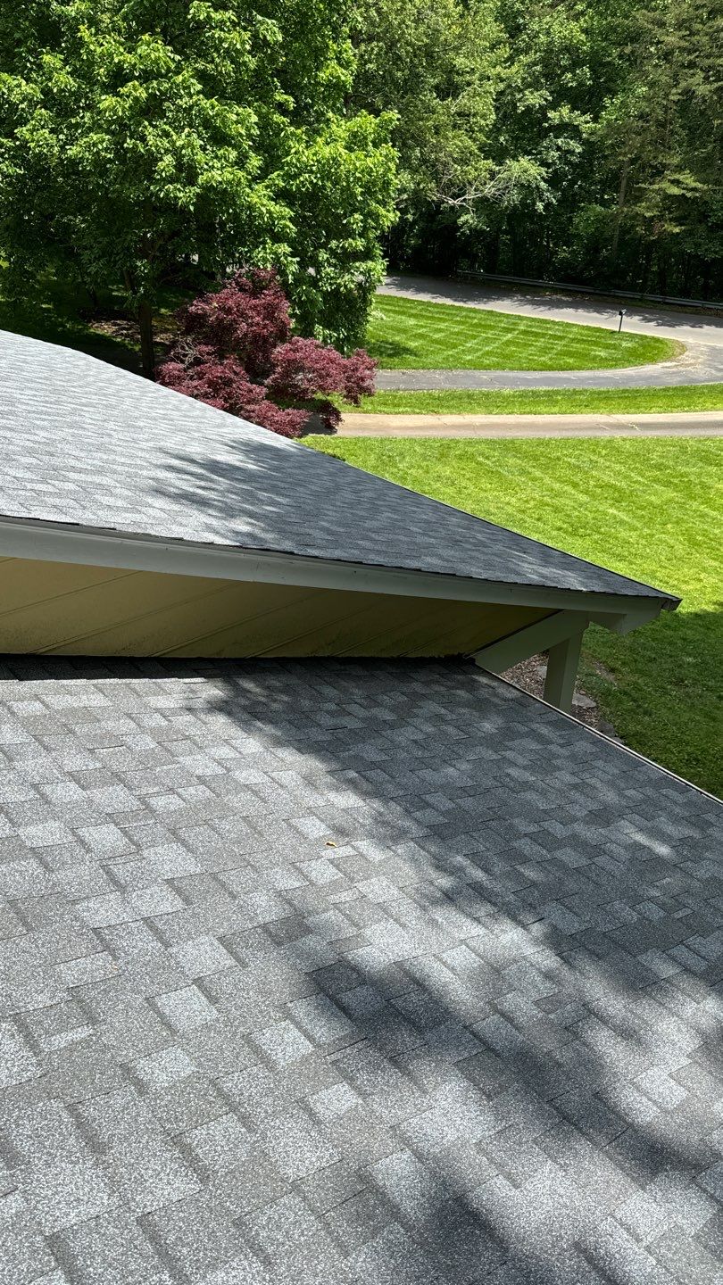 Oakton: Roof Replacement With CertainTeed Landmark Designer Shingles in Pewter by RM Banning, Inc.