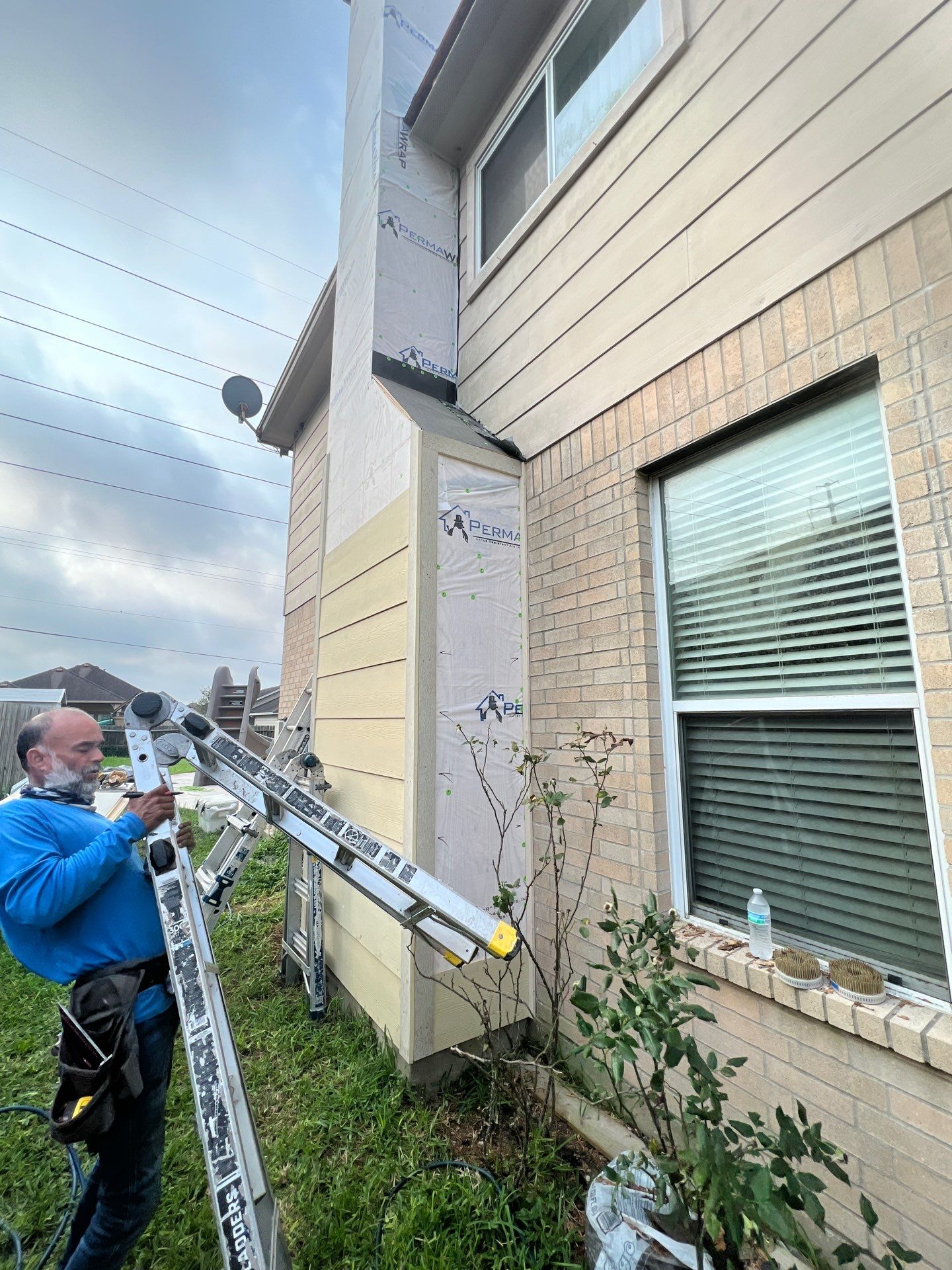 Chimney looks good but its BAD! by Bayfront Roofing and Construction