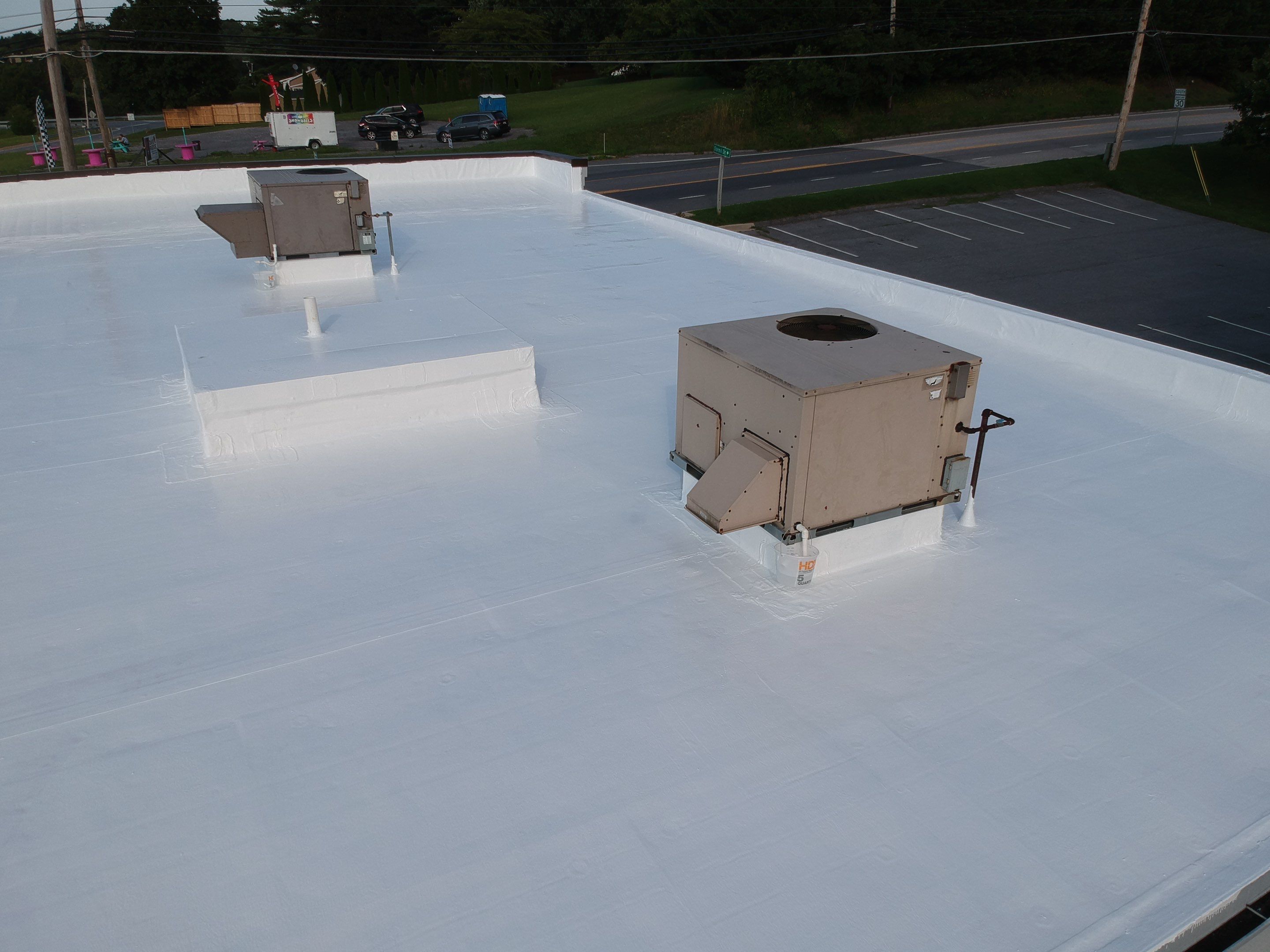 Silicone Roof Coating in Manchester, MD • Premier Dental by Seipp Roofing, LLC