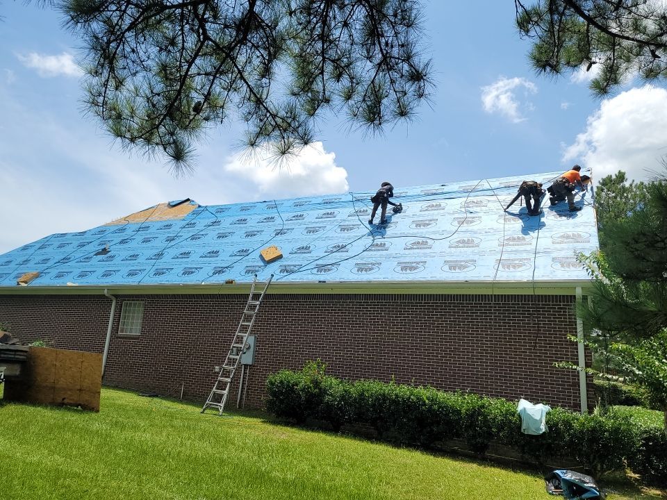 Residential Roofing Installation using Roof Replacement by American Roofing & Construction LLC