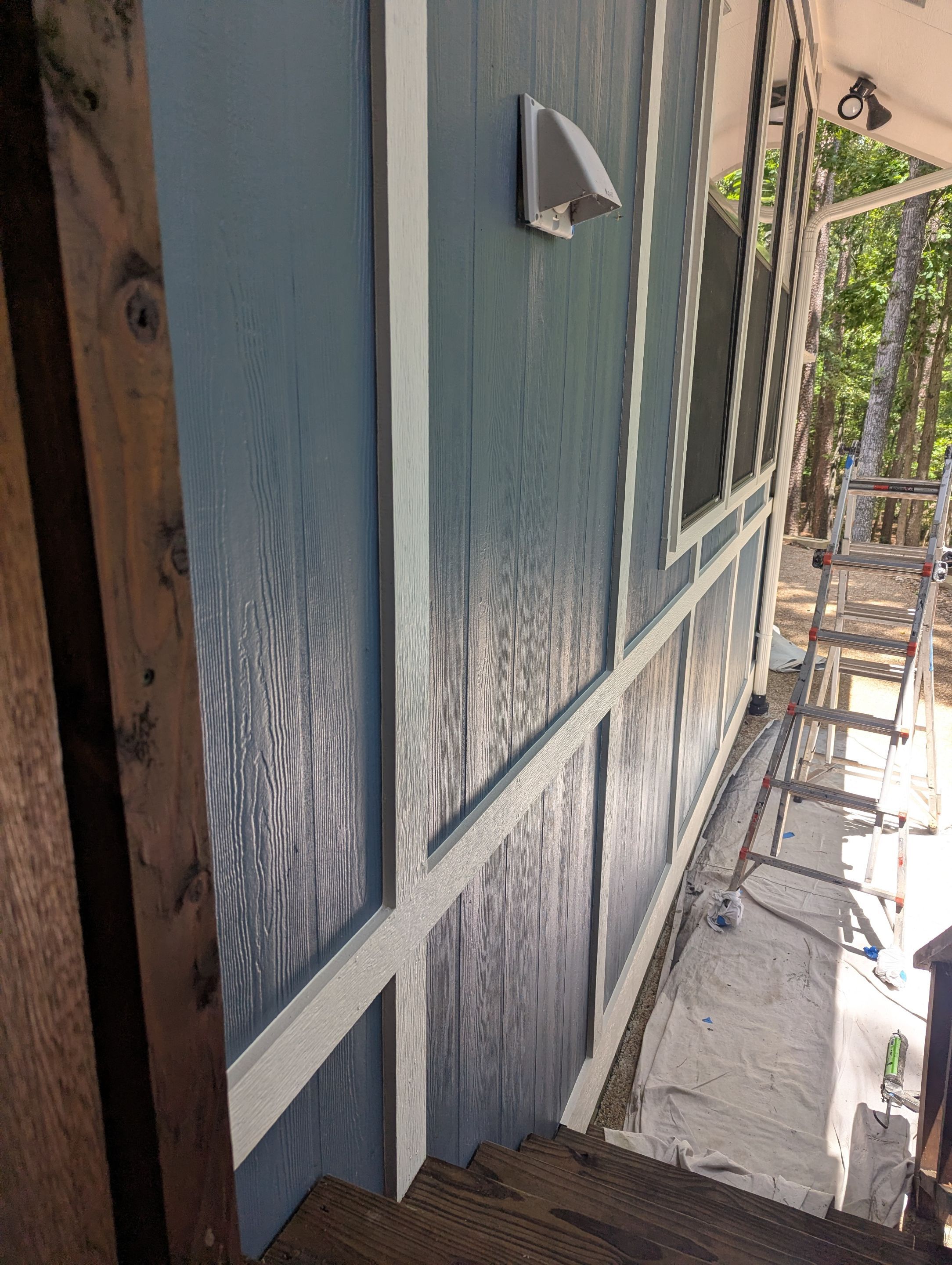 Complete Exterior Color Transformation in Holly Lake Ranch, Texas by Quality Coats Painting