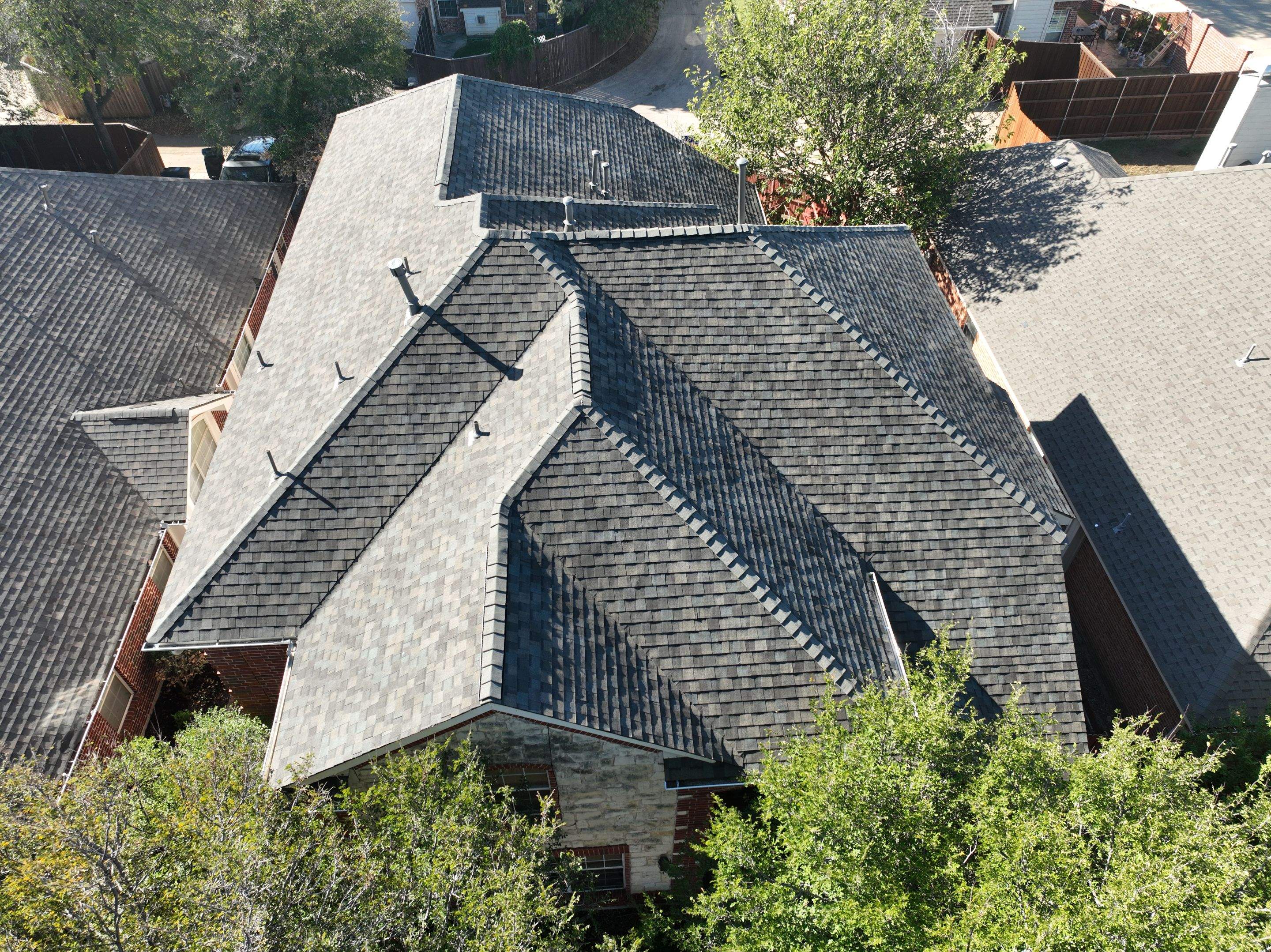 Residential Roofing Installation using CertainTeed Landmark MaxDef Weathered Wood by OneSource Roofing and Restoration