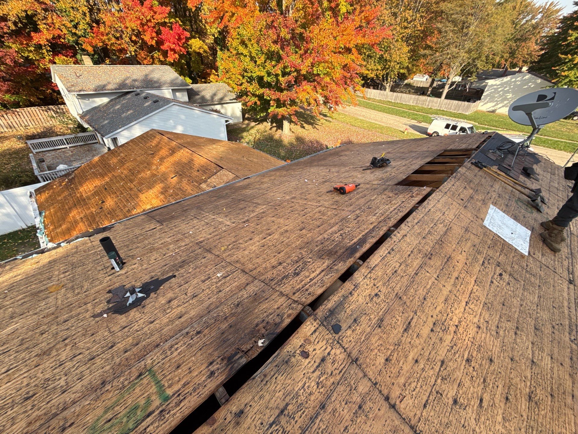 Residential Roofing Installation using Owens Corning Duration Asphalt Shingles by 3 Daughters Construction 