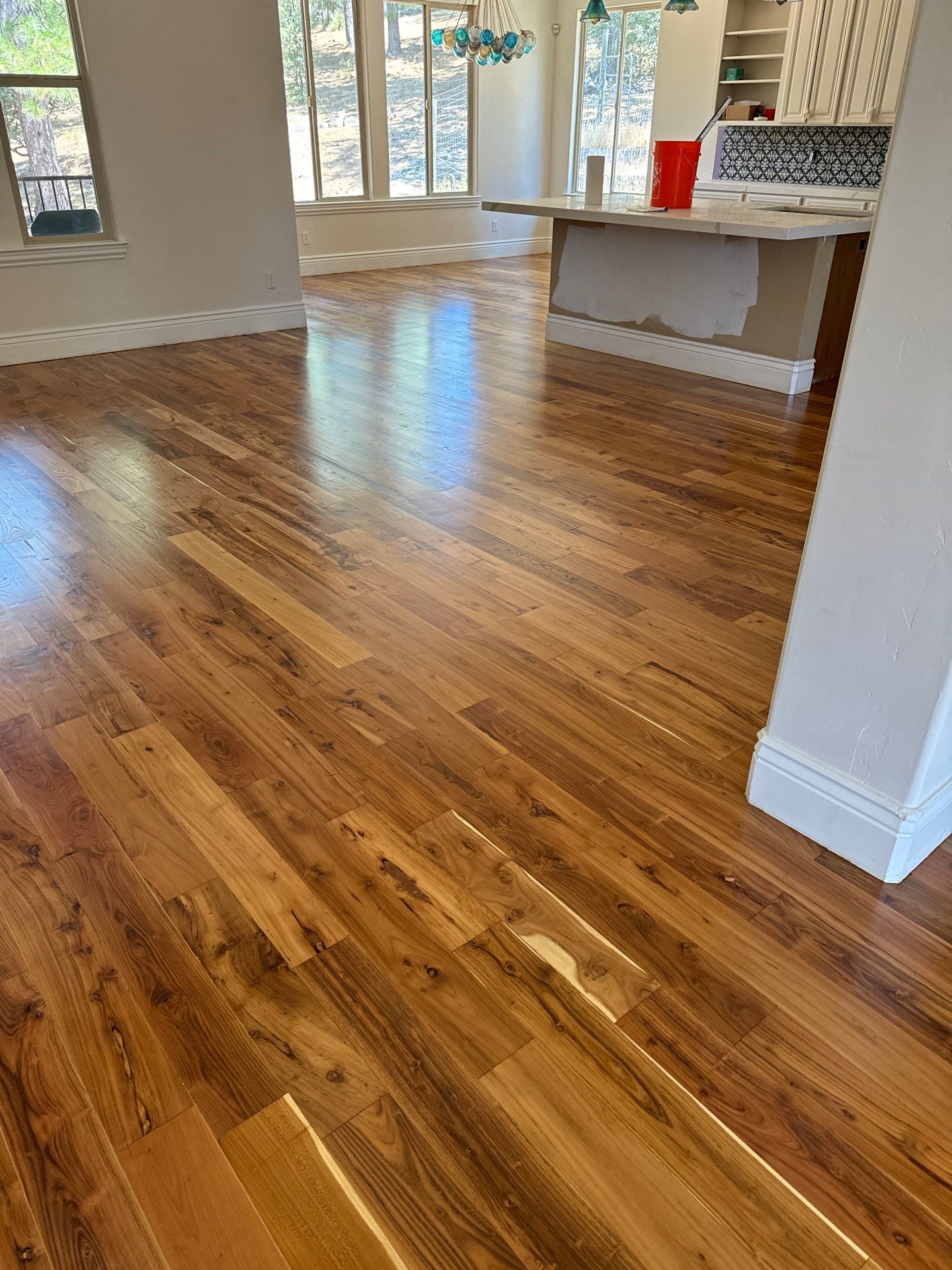 Walnut Floor Refinish by Footprints Floors South Sacramento