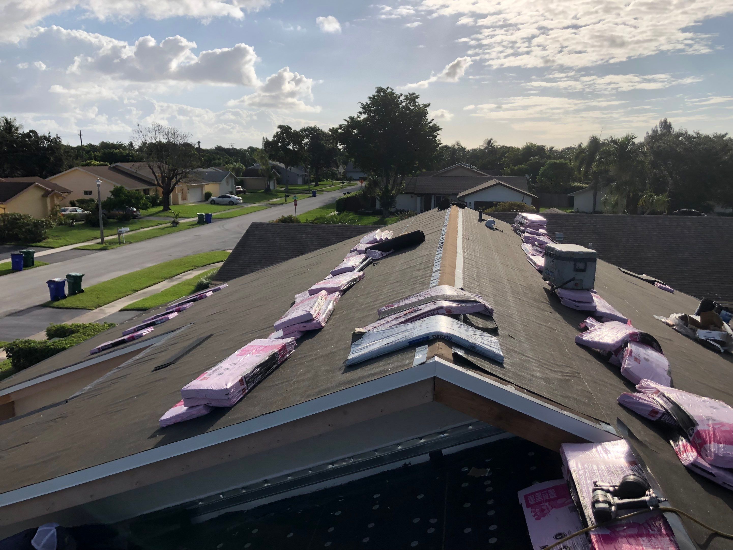 Residential Roofing Installation using Owens Corning Duration Shingle by First Due Roofing