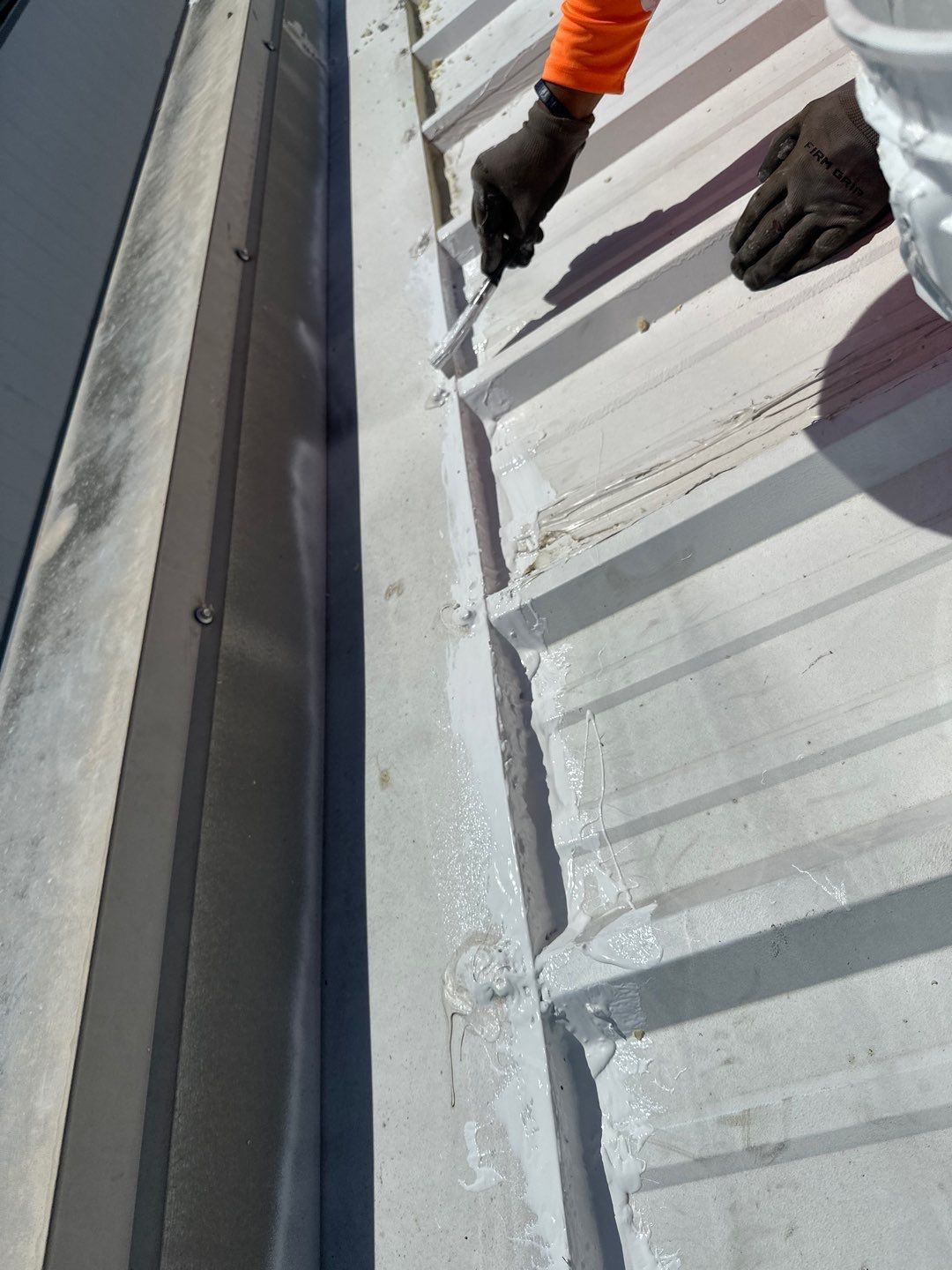 Commercial Roofing Repair using Metal by Roof Repair Company