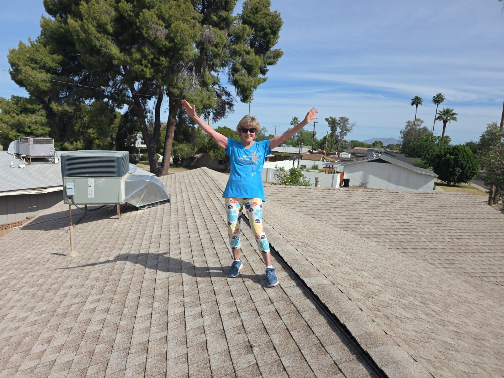New GAF Roof in Mesa, Arizona by Weather-Tite Roofing