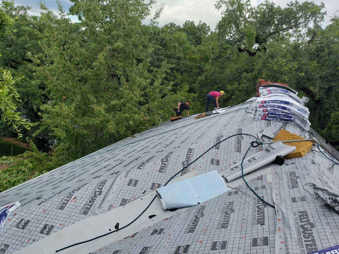 Residential Roofing Installation by American Roofing & Construction LLC