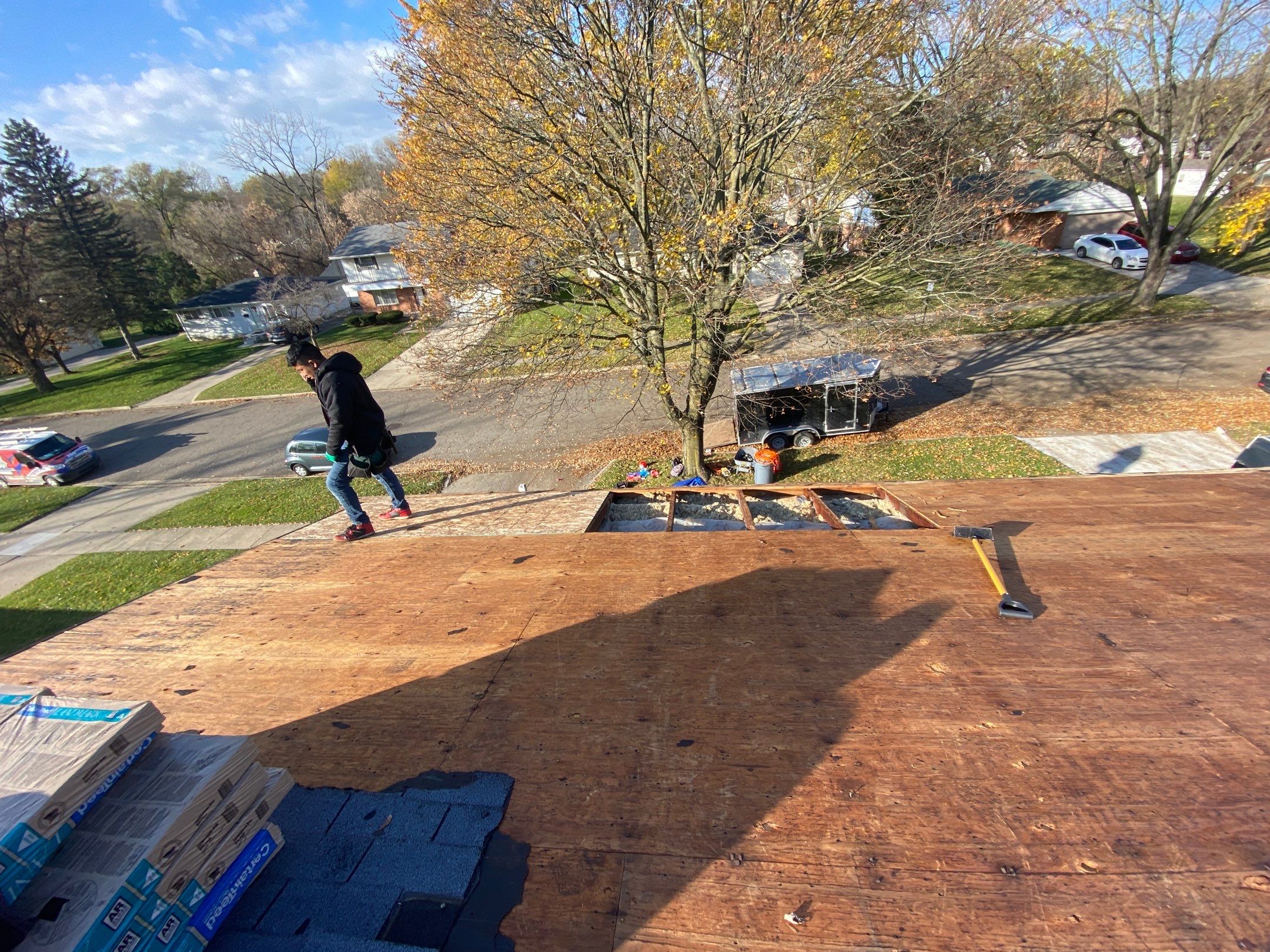 Roof Replacement using CertainTeed Landmark by 180 Contractors