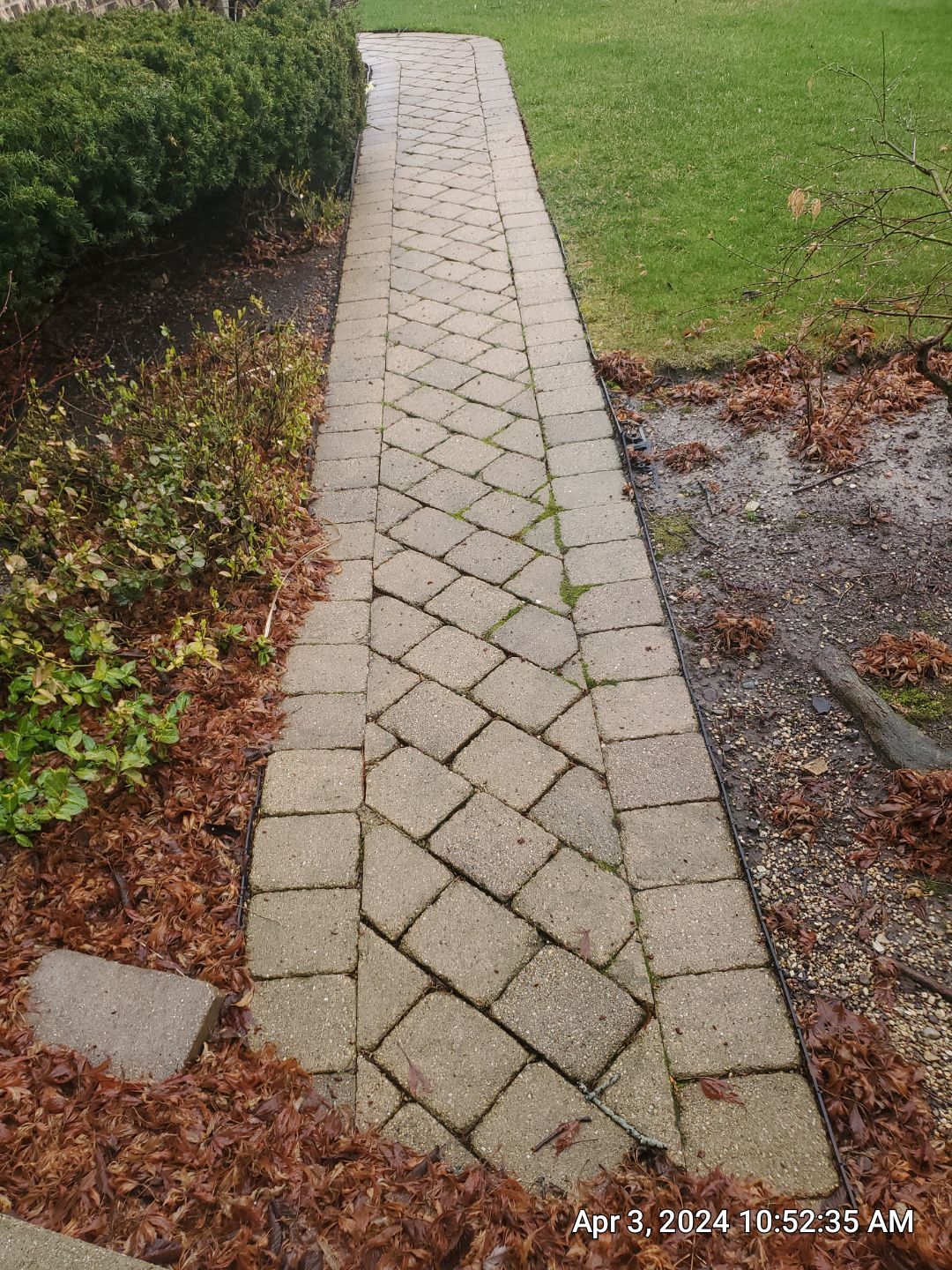Brick paver clean, sand and seal.  using Surebond SB-1300 by Northern Power Washing LLC.