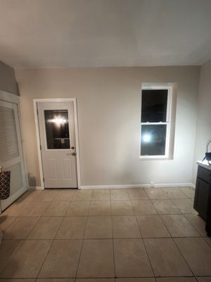 Rear Door Replacement and Kitchen Wall Restoration – St. Louis, MO by Legendary Services Company LLC.