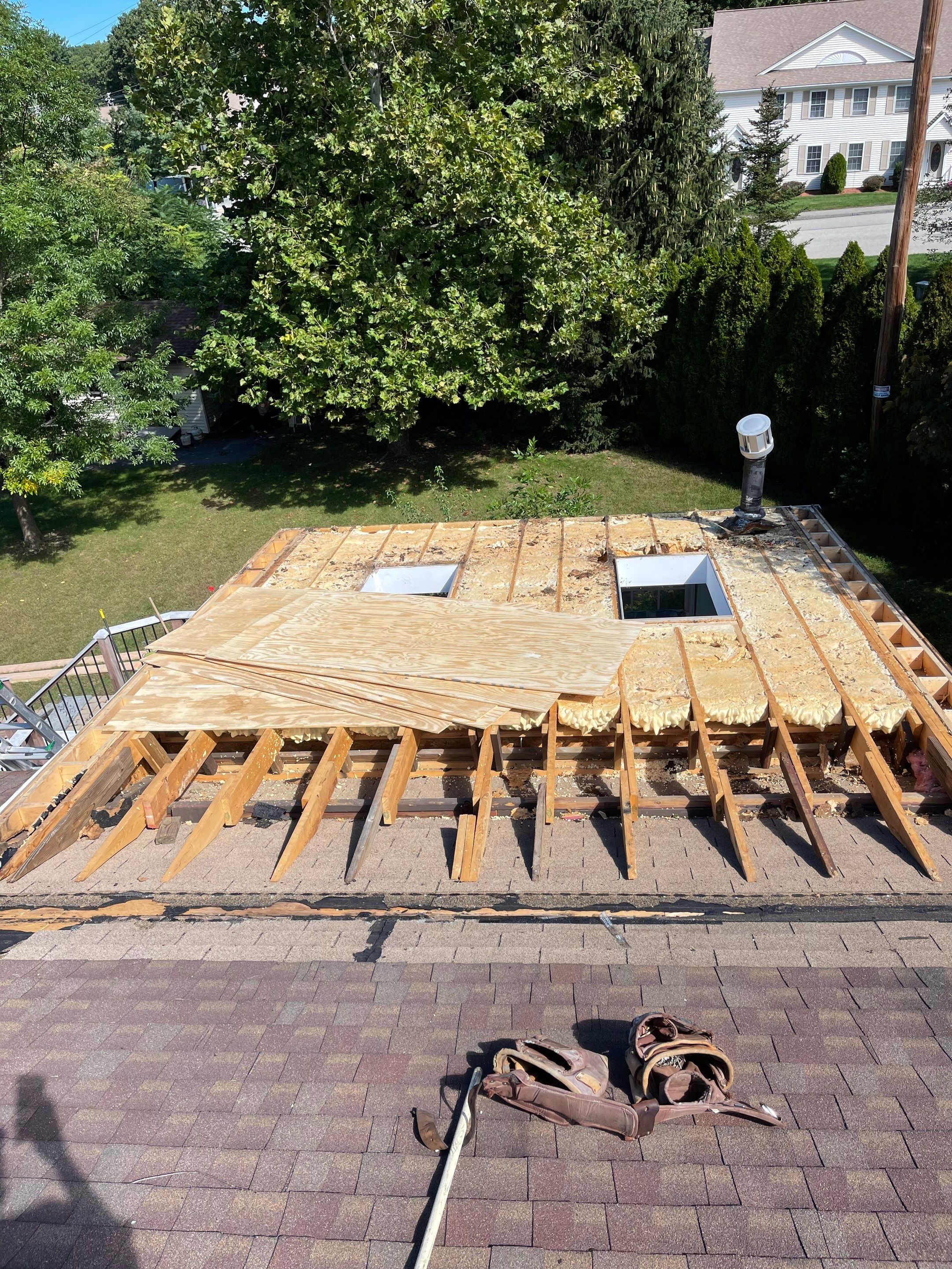 Residential Roofing Installation using EPDM/Rubber by Sensible Home Solutions