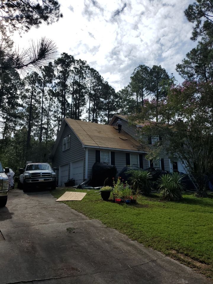 Residential Roofing and Porch Rebuild using Owens Corning Duration Shingles by Indigo State Roofing