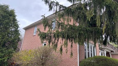 Turtle Shell gutter protection installation in St. Charles, IL 60174, photograph 2