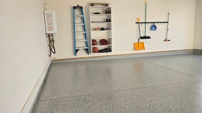 Garage using Rocky Ridge