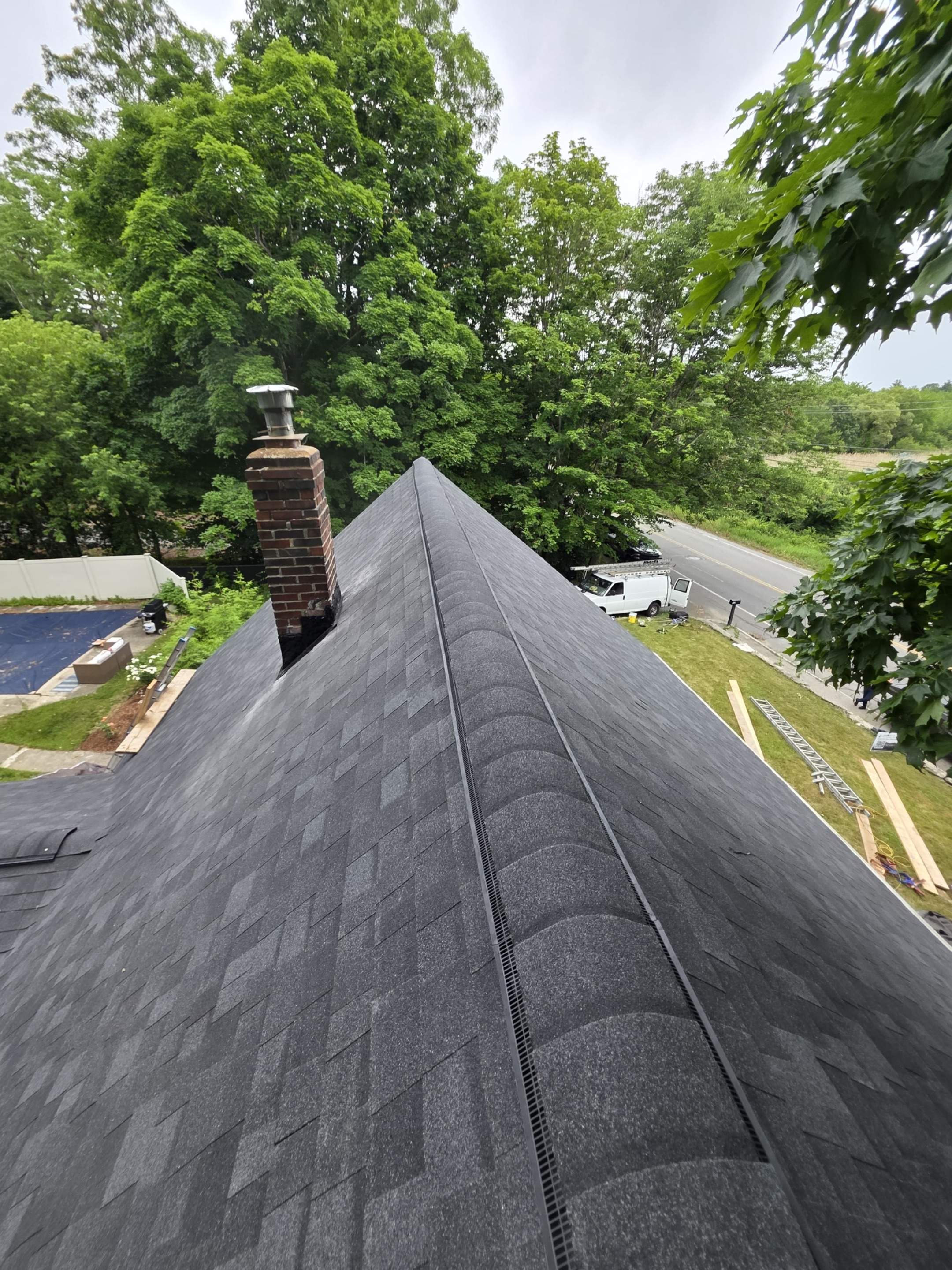 Bold New Look for a Newburyport Home — Full Roof Replacement in Onyx Black by JOHNNYS PRO