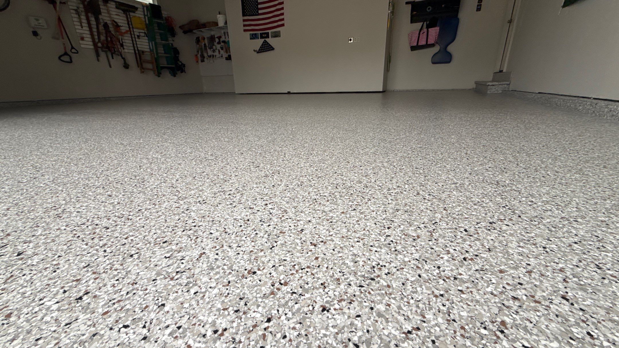 Epoxy Garage Floor Coating Storage in Kansas City by Banner Garage