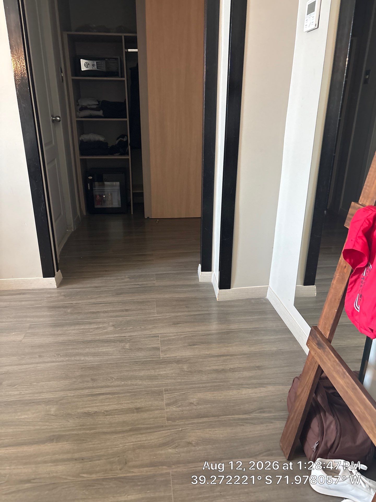 Custom Walk-In Closet and Laminate Floor Installation in Pucon by CompanyCam Sales Demo