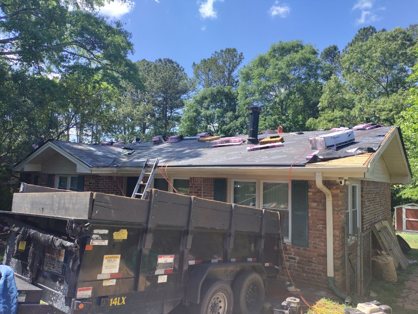 Residential Roofing Installation using Owens Corning by Inspector Roofing and Restoration