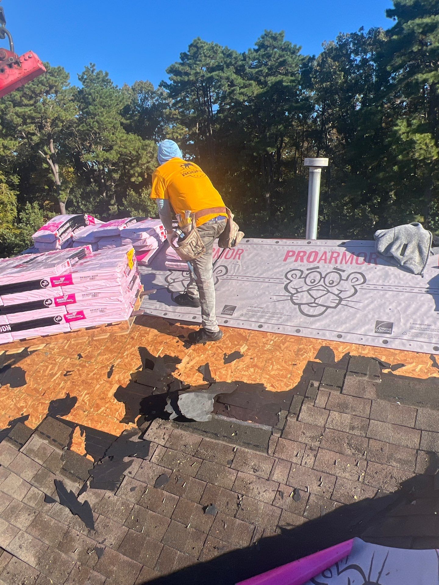 Roof Replacement Project in Monroe by Mighty Dog Roofing of South Jersey 