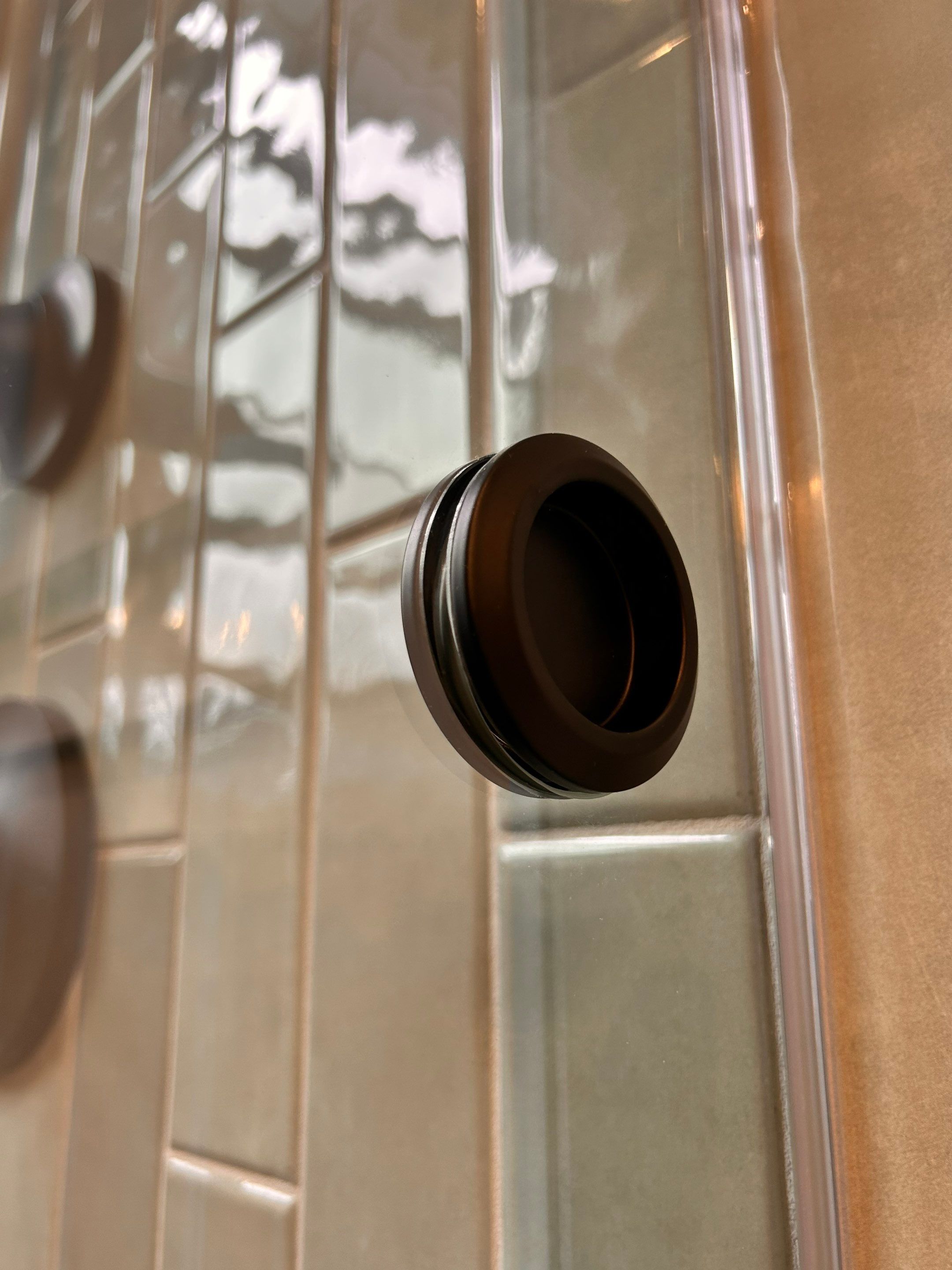 Bathroom Remodel using Tempered Shower Glass by Cheshire Glass Company