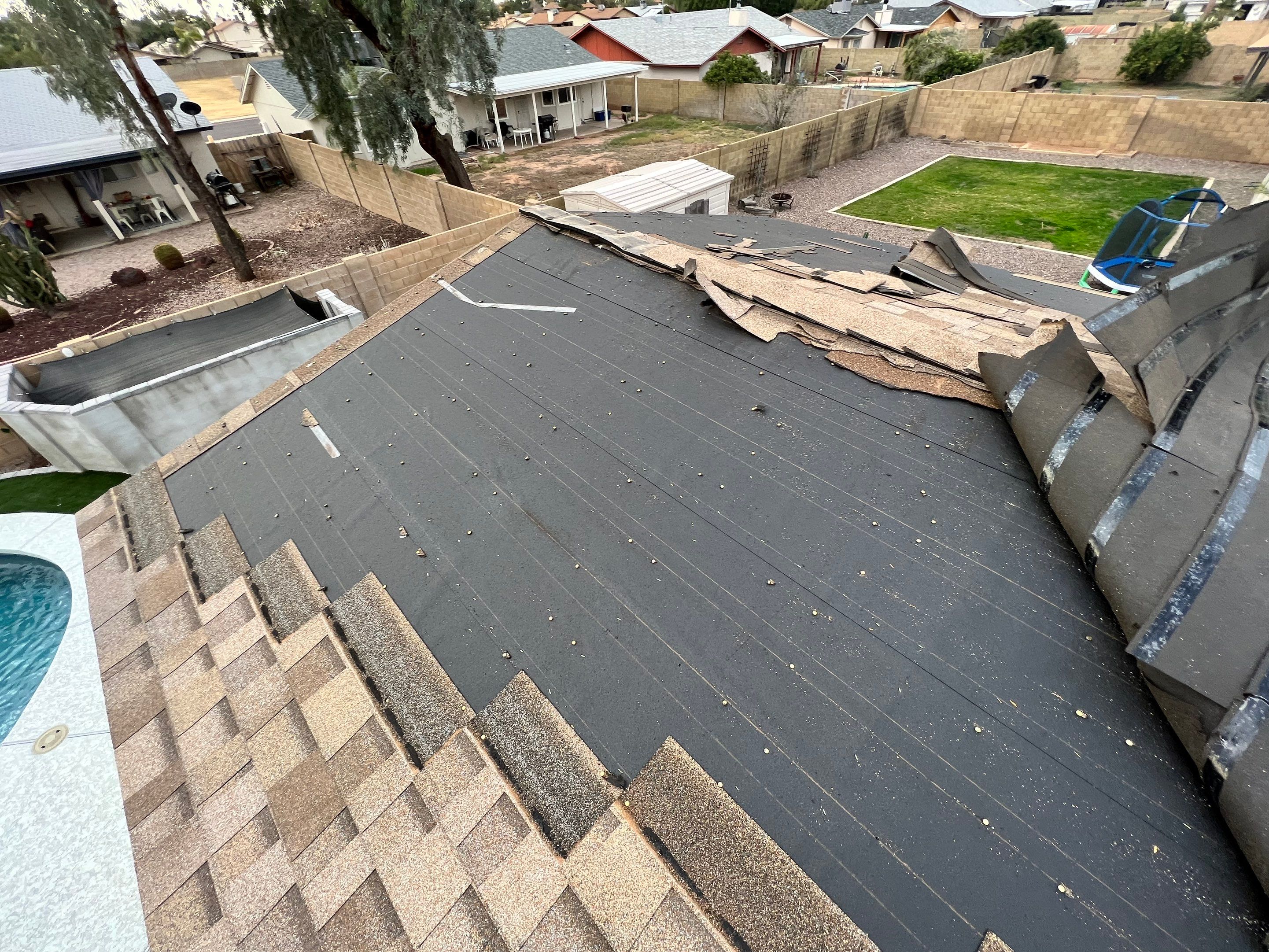 Anne's Full Re-Roof + Shed by All Storm Roofing & Construction