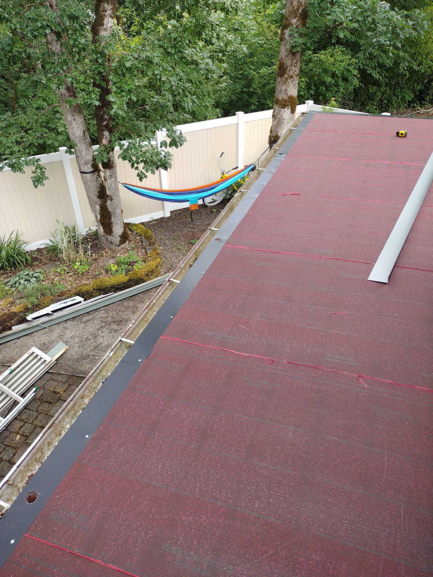 Certainteed Flintlastic SA Cap Residential Deck Replacement  using by Orezona Building & Roofing Company, Inc.