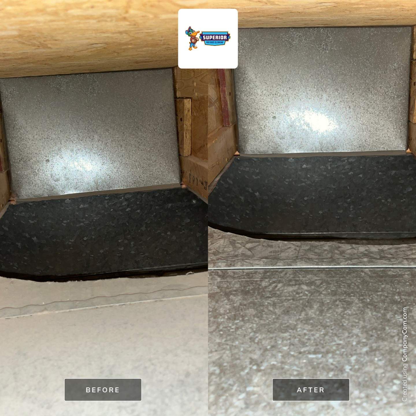 Air Duct Cleaning With a Vacuum Truck in Canfield, OH by Superior Air Duct Cleaning