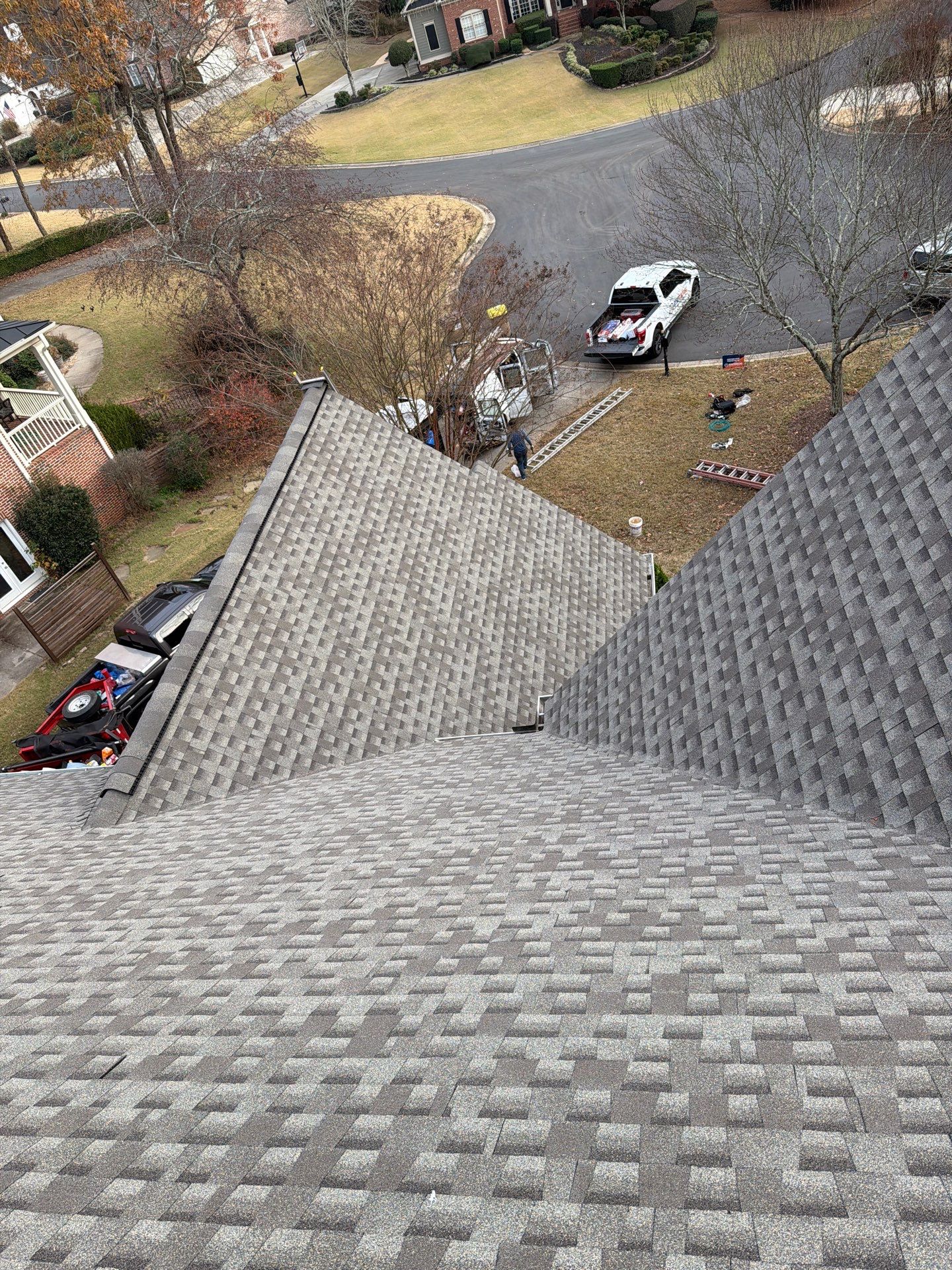 Cumming, GA Roof Replacement GAF Timberline HDZ Weathered Wood by Reset Roofing