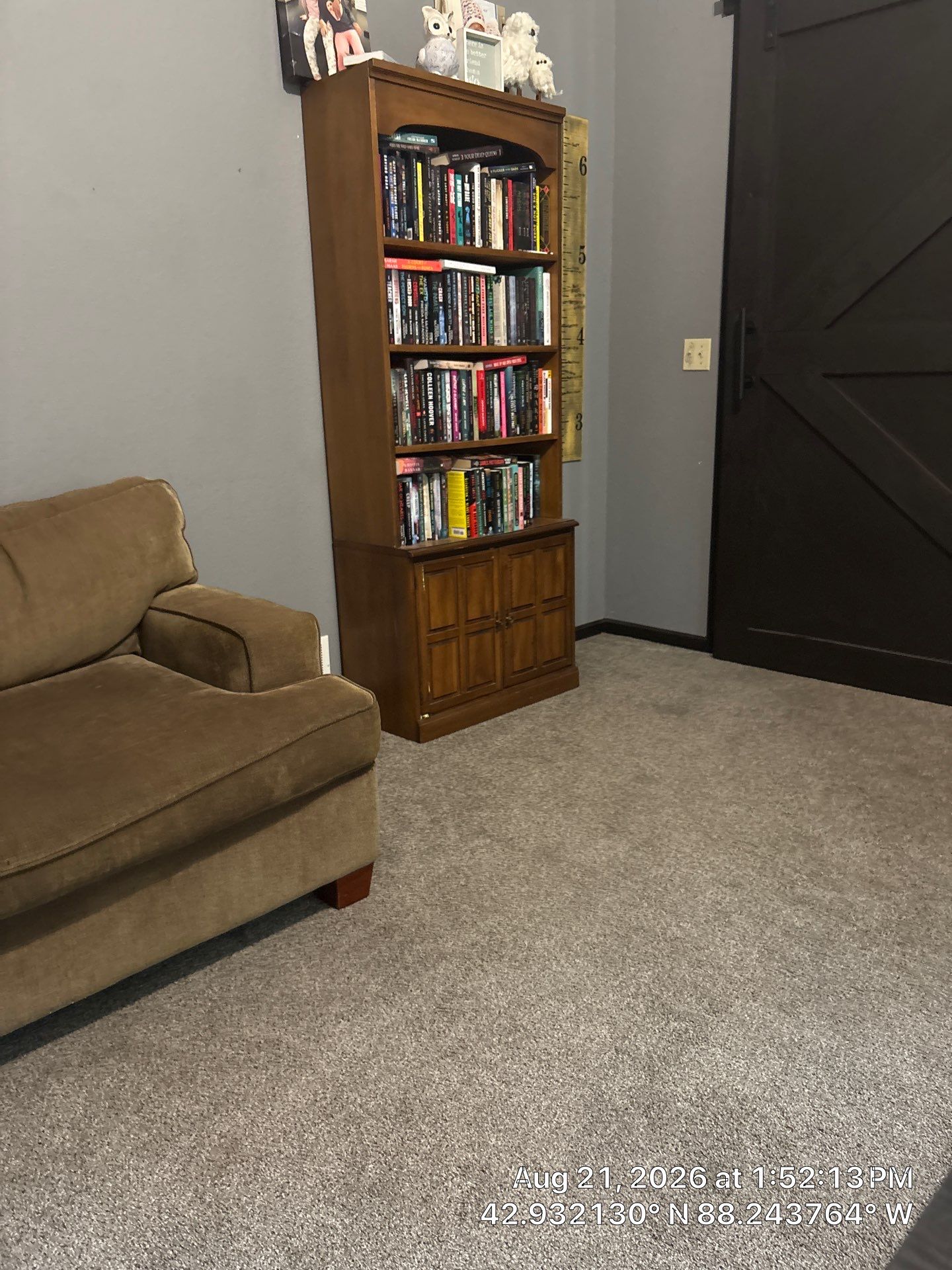 Custom Sliding Barn Door and Ceiling Fan Installation in Waukesha by CompanyCam Sales Demo