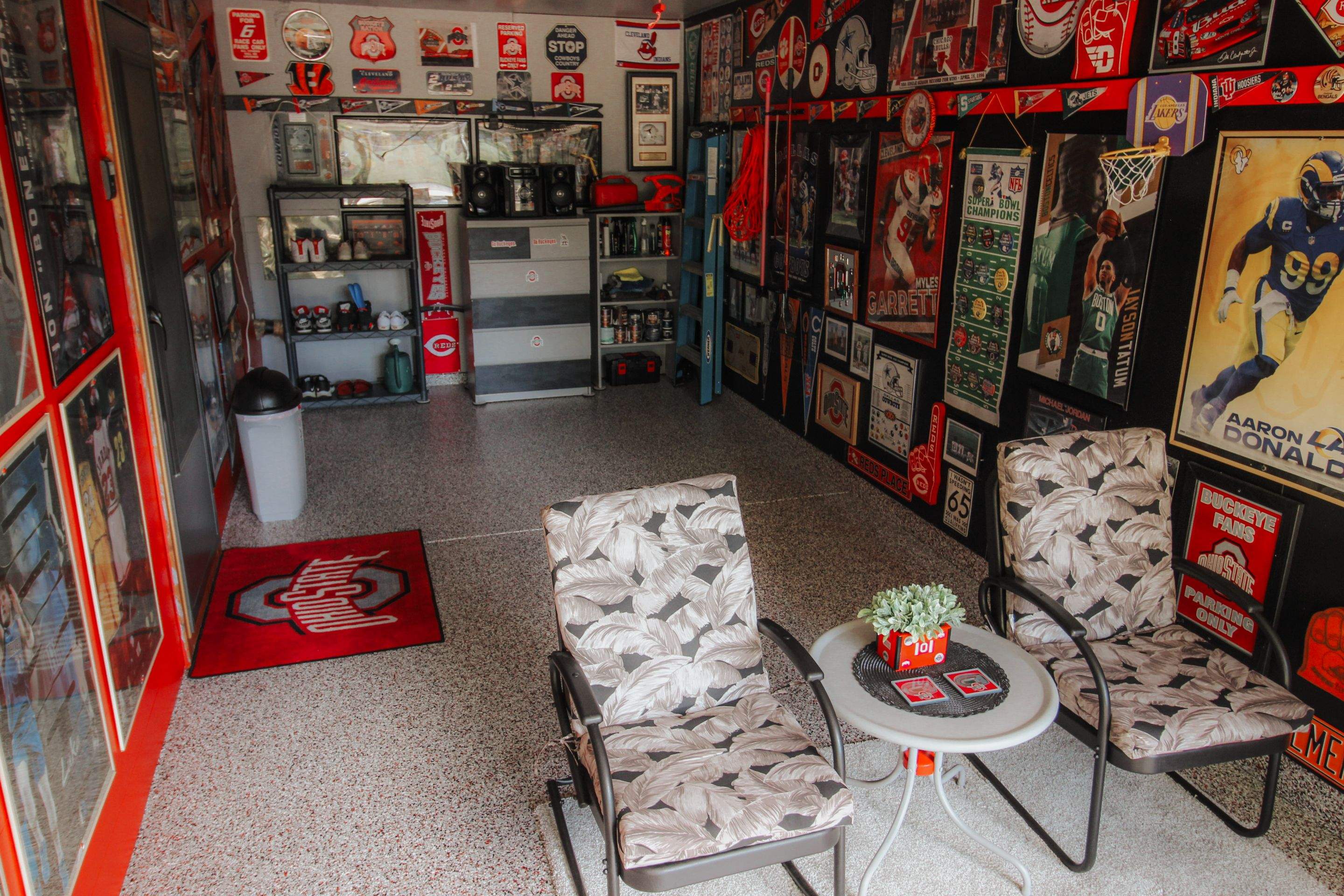 Garage Floor using Buckeye by Your1DayFloor.com