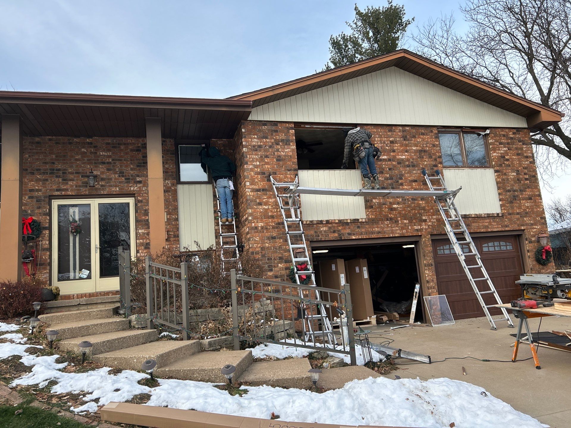 Custom Bay & Bow Window Upgrade with Pella Lifestyle Series by United Windows and Siding LLC