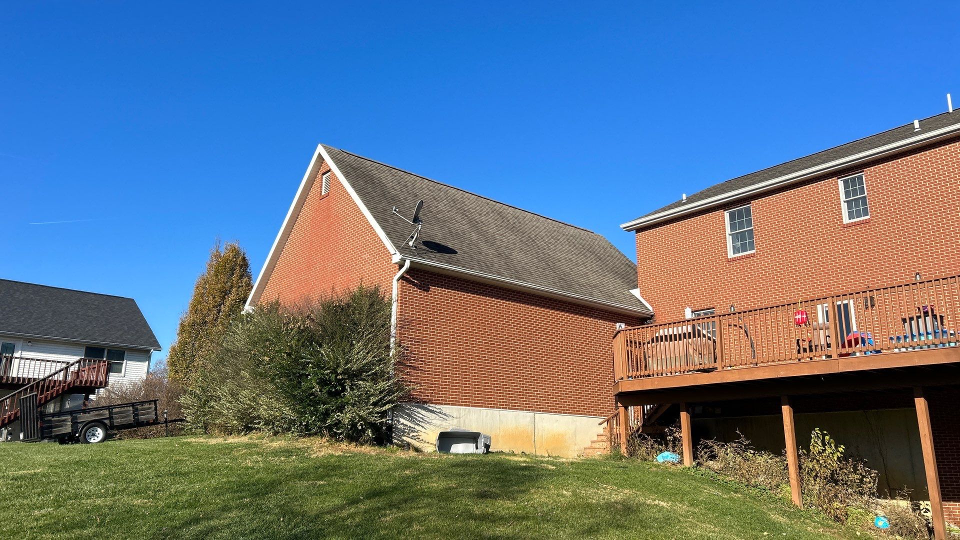 Residential Roofing Installation using Performance Panel Metal - Frost Black by RoofX 