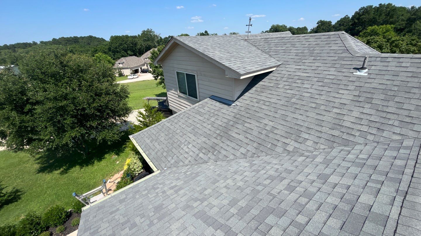 Residential Roof Replacement using GAF HDZ - Weathered Wood by Elite Roofing LLC
