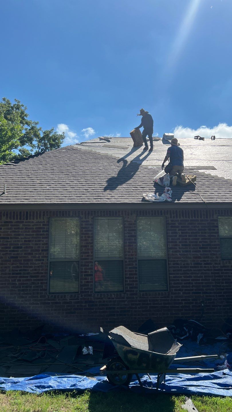 Residential Roofing Installation using GAF Natural Shadow  by A & H Roofing and Contracting