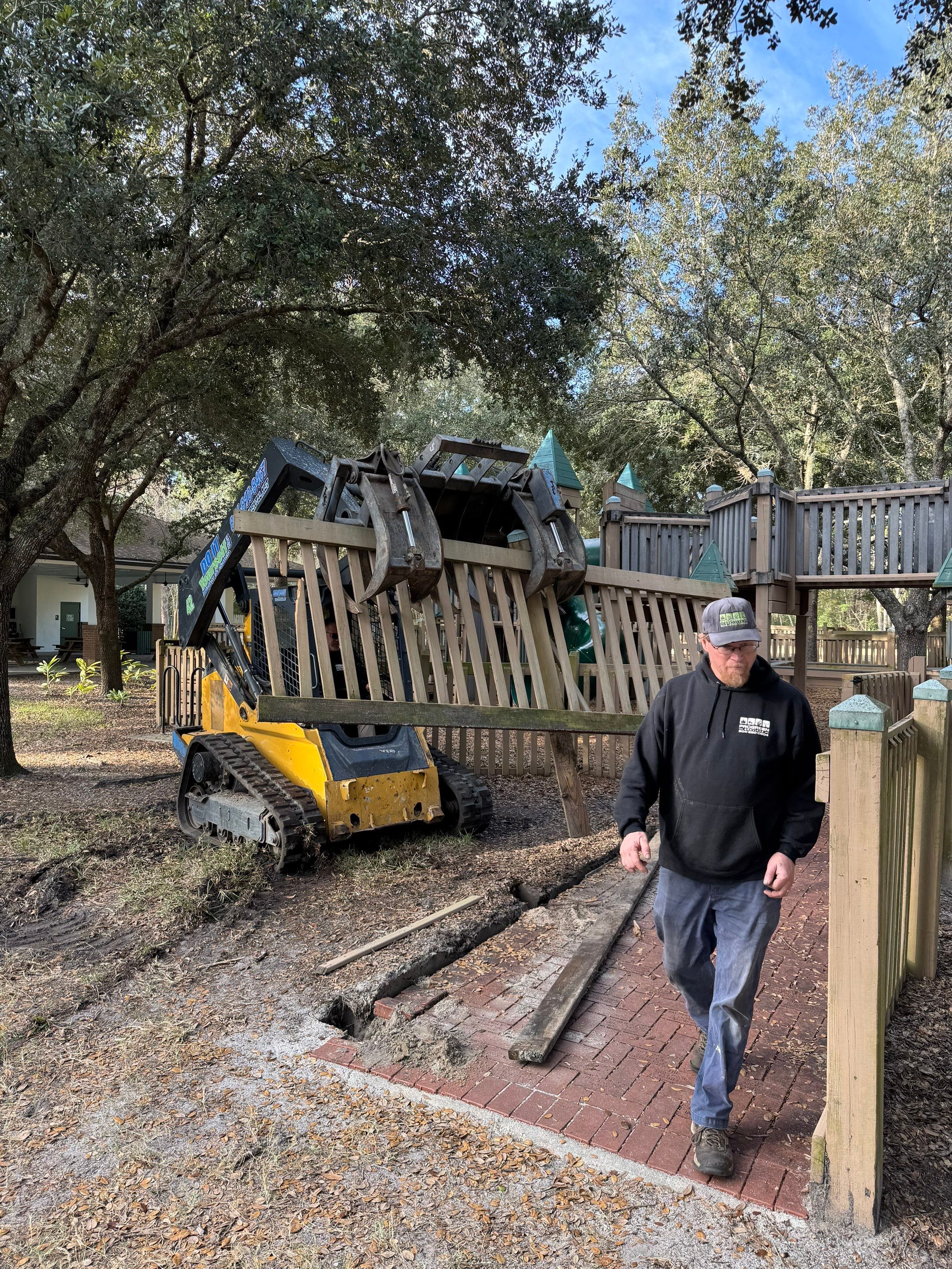Volunteer Work | Deerwood Community Playground by ProGreen Services