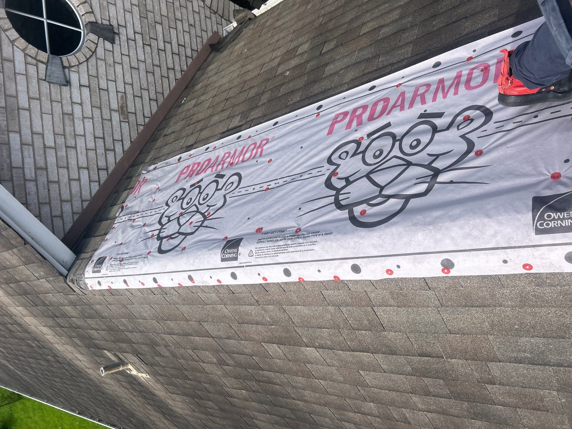 Residential Roofing Repair using Owen's Corning Duration (Lifetime) Shingles by Roof Repair Company
