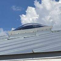 26ga 1" Nail-Strip Mill Finish  by Total Roofing System The Metal Roof Experts
